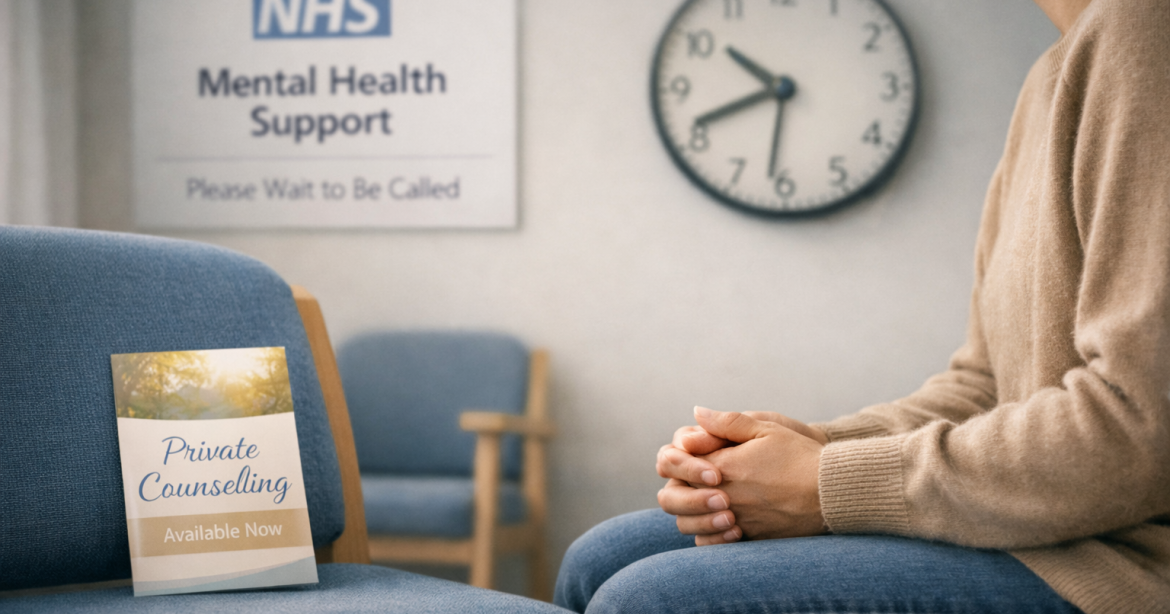 Why Are NHS Mental Health Waiting Times So Long in Norfolk & Suffolk?— and How Private Counselling Can Help.